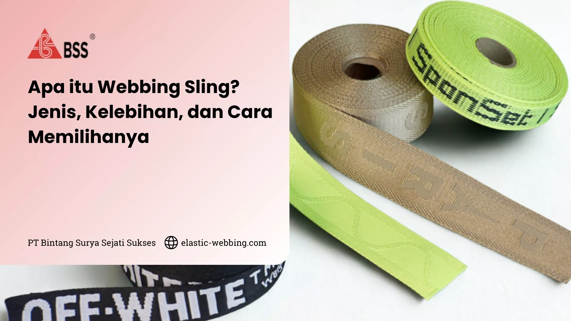 Apa itu Webbing Sling? Jenis, Kelebihan, dan Cara Memilihanya