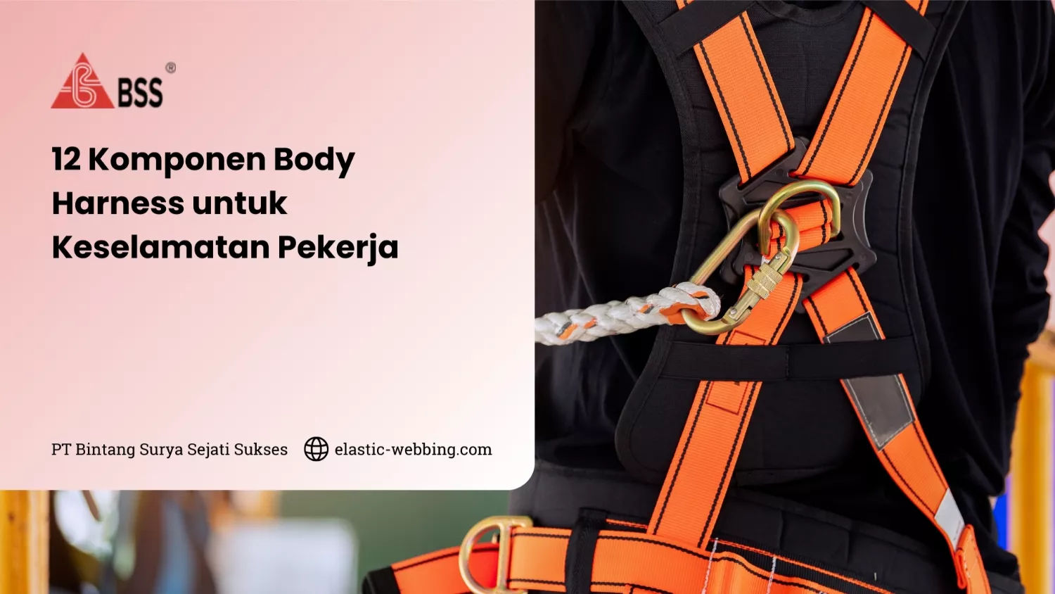 12 Komponen Body Harness untuk Keselamatan Pekerja