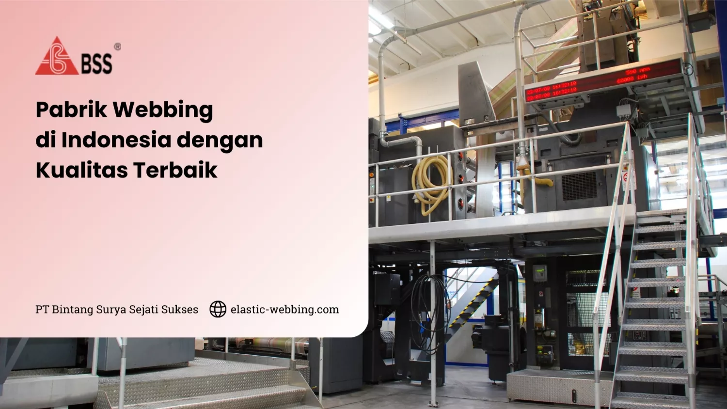 Pabrik Webbing di Indonesia dengan Kualitas Terbaik