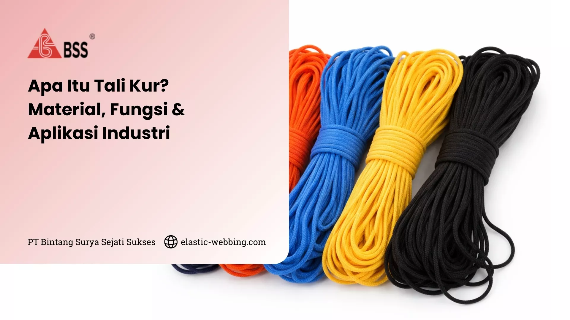 Apa Itu Tali Kur? Material, Fungsi & Aplikasi Industri