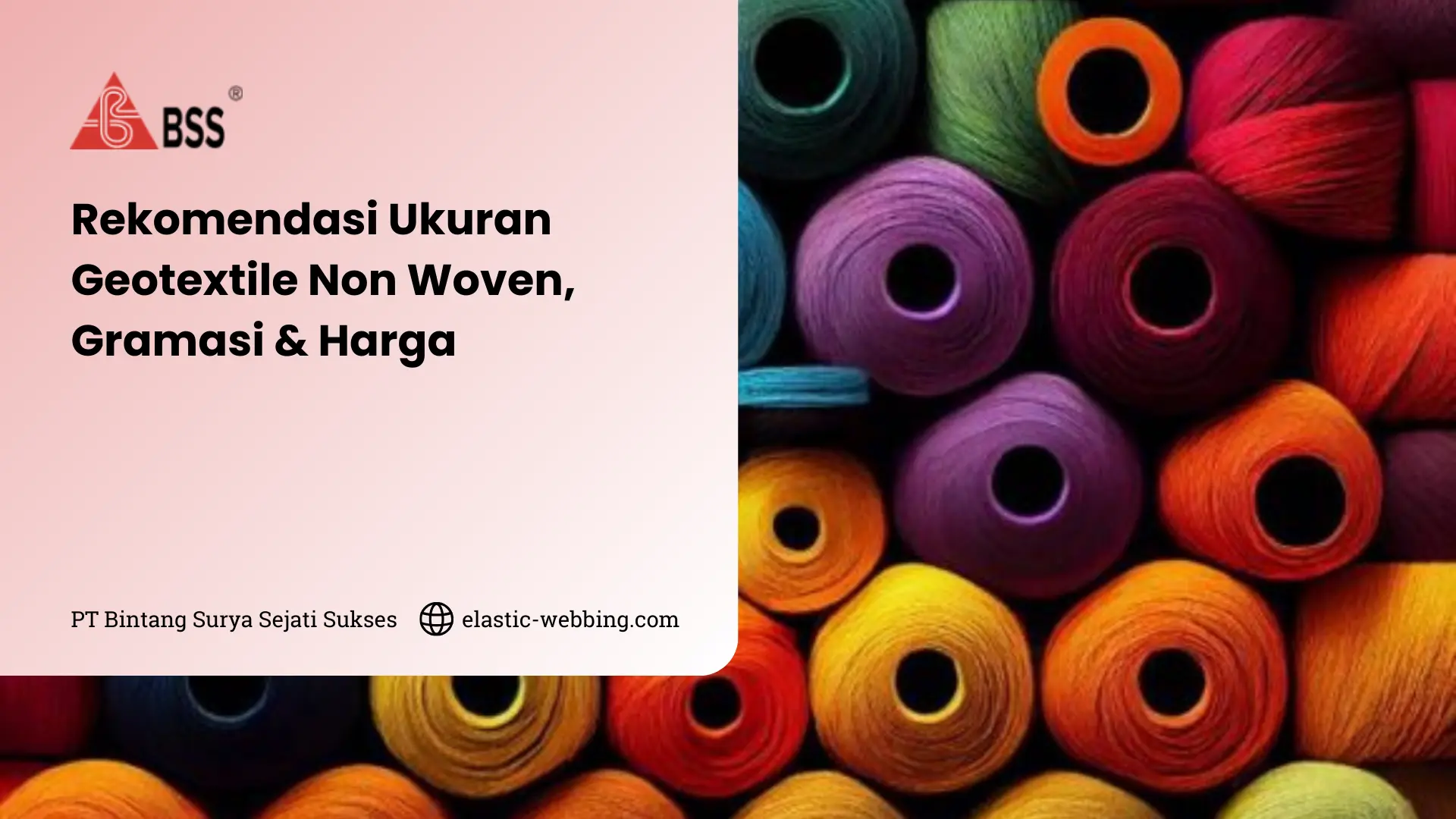 ukuran goetextile non woven