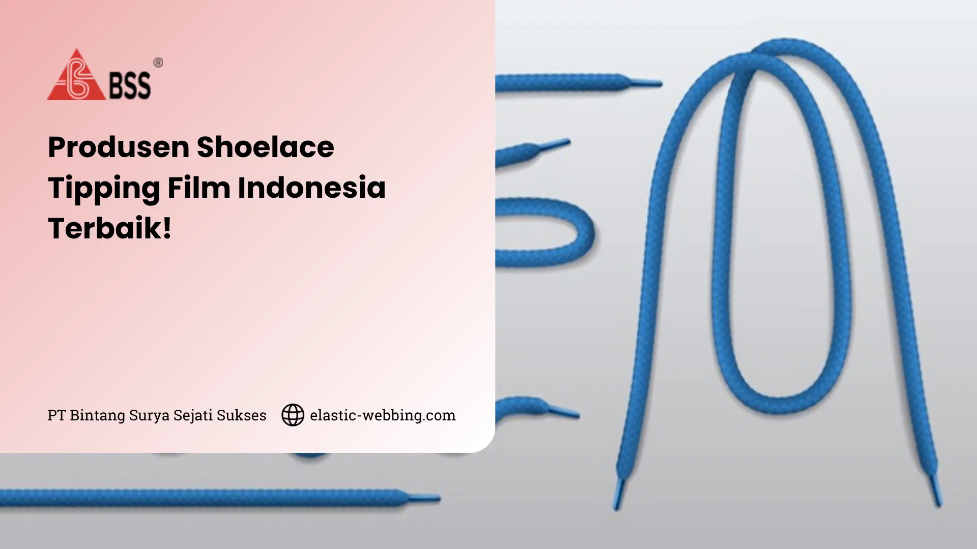 Produsen Shoelace Tipping Film Indonesia