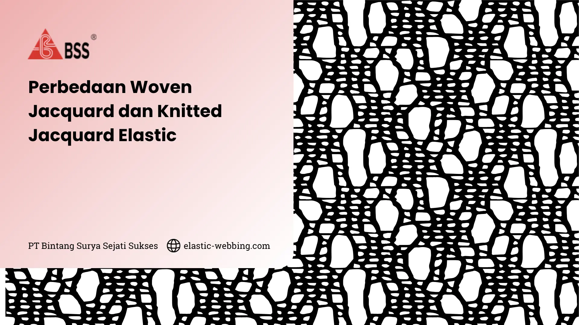 Perbedaan Woven Jacquard dan Knitted Jacquard Elastic