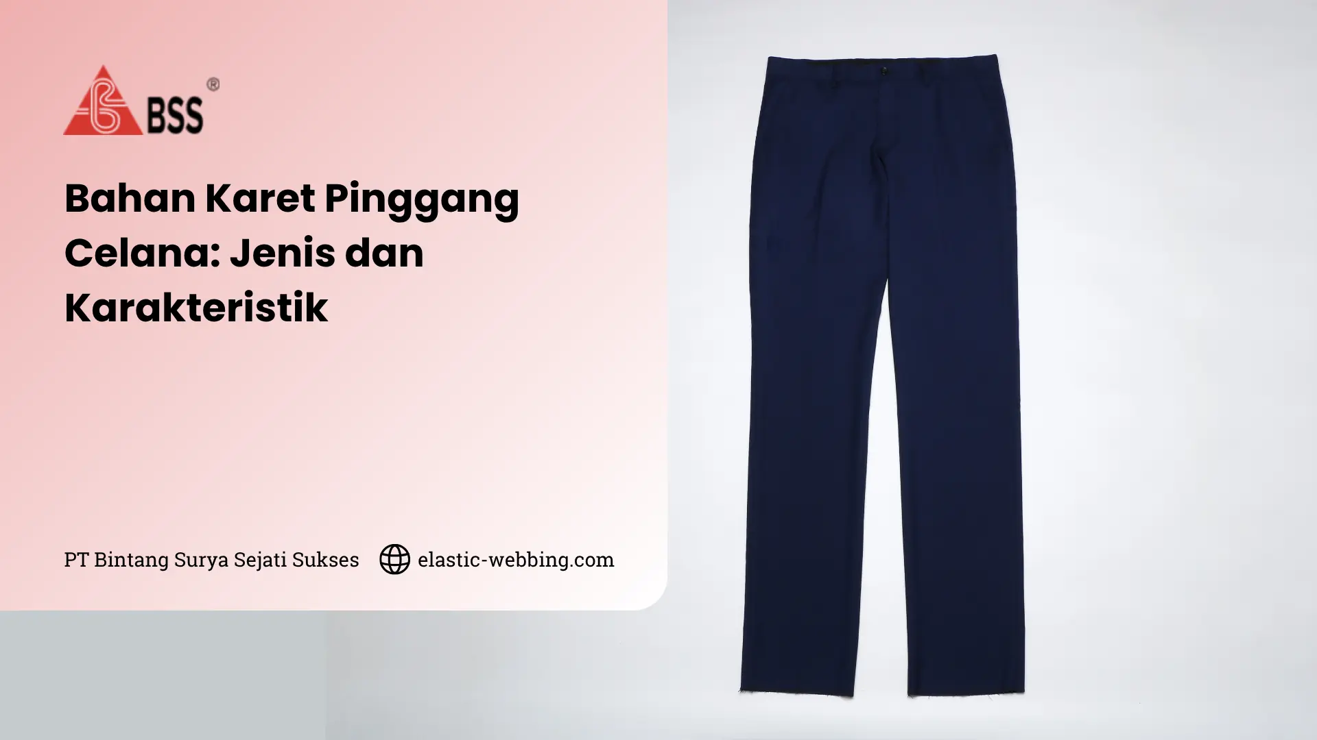 Bahan Karet Pinggang Celana