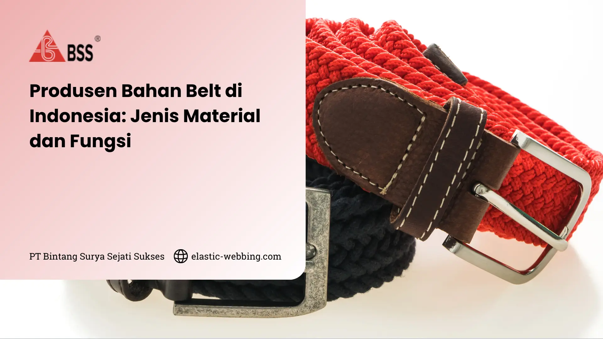 Produsen Bahan Belt di Indonesia